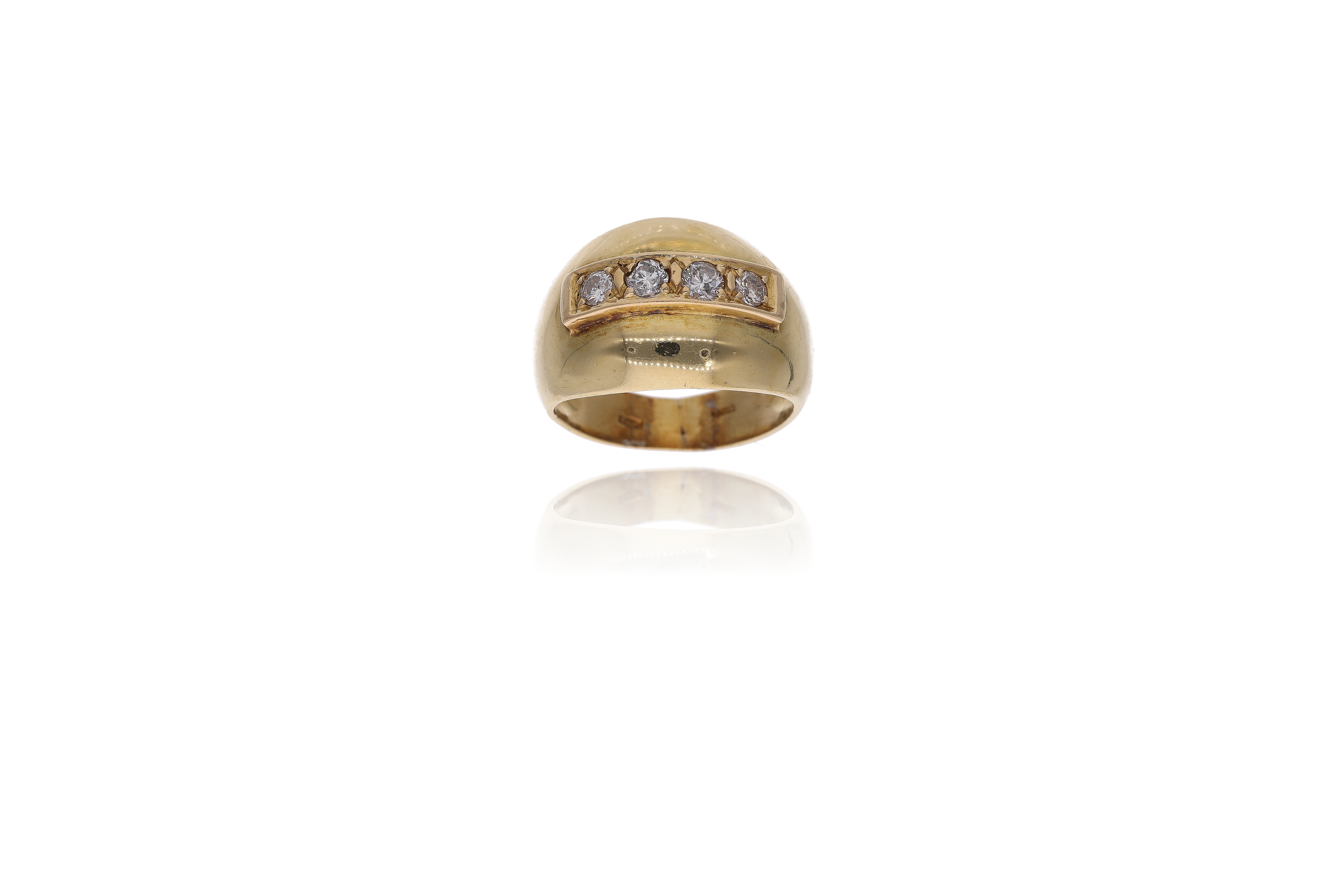 Anello con diamanti - Asta Preziosi