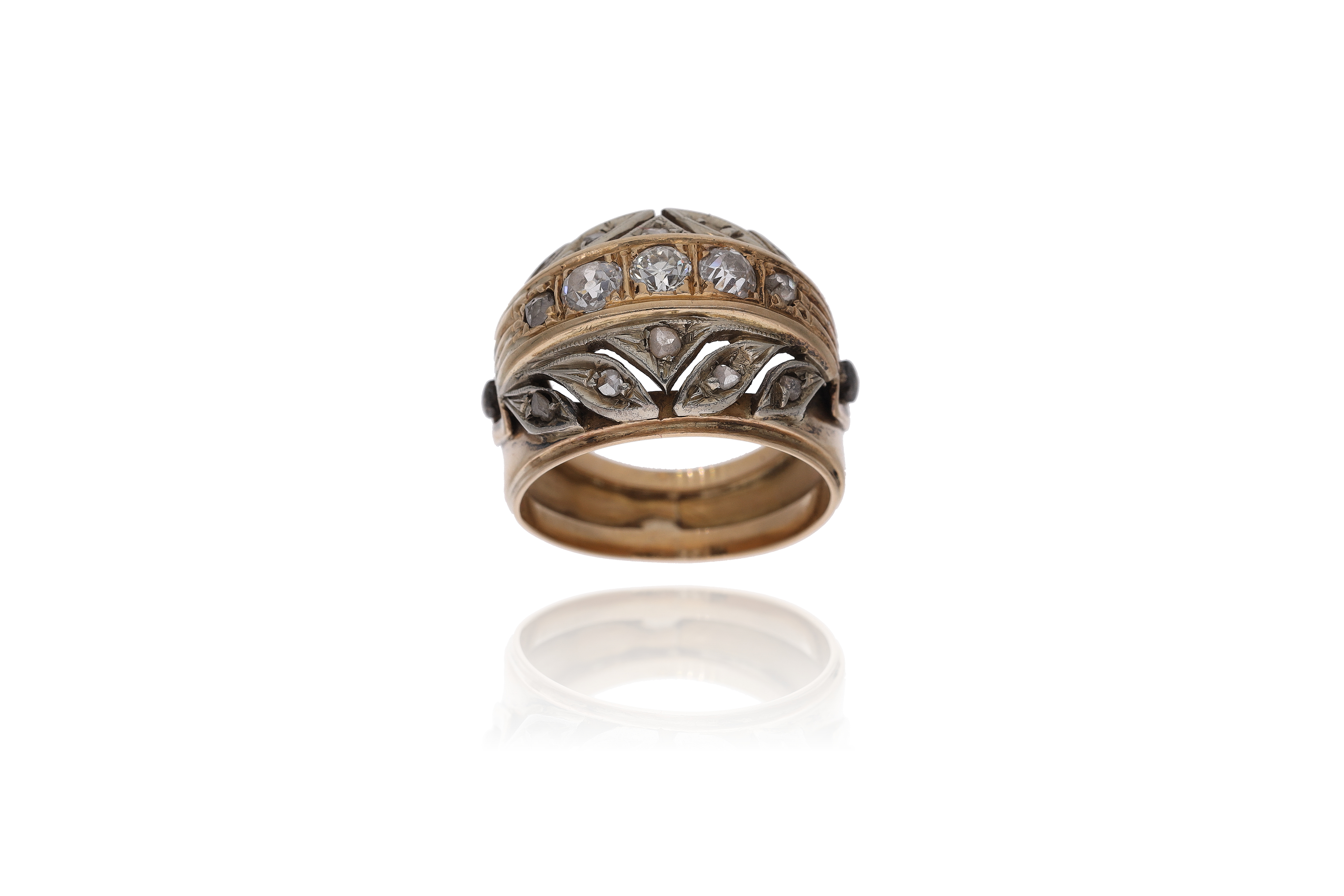 Anello con diamanti - Asta Preziosi