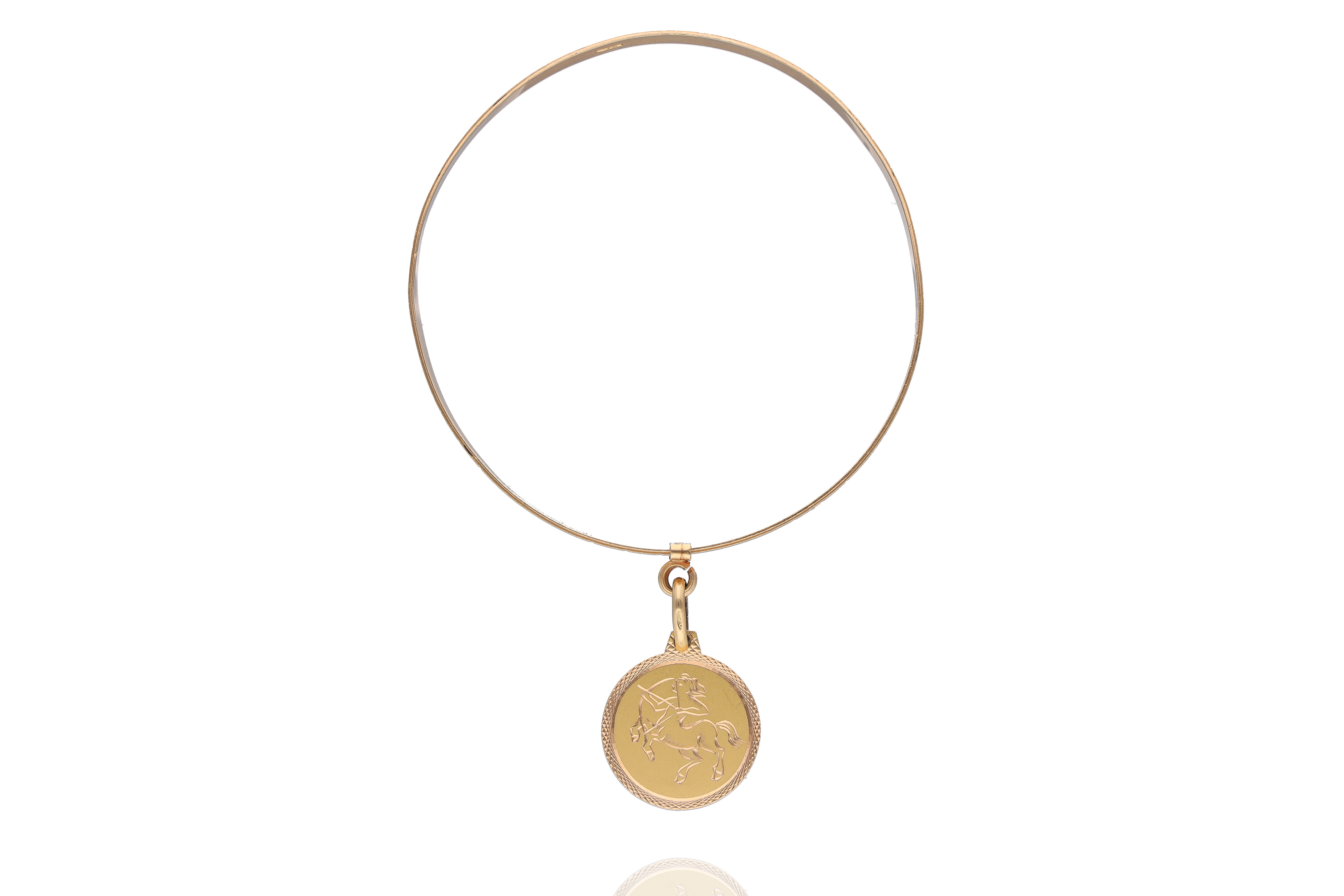 Bracciale con pendente raffigurante segno zodiacale - Asta Preziosi