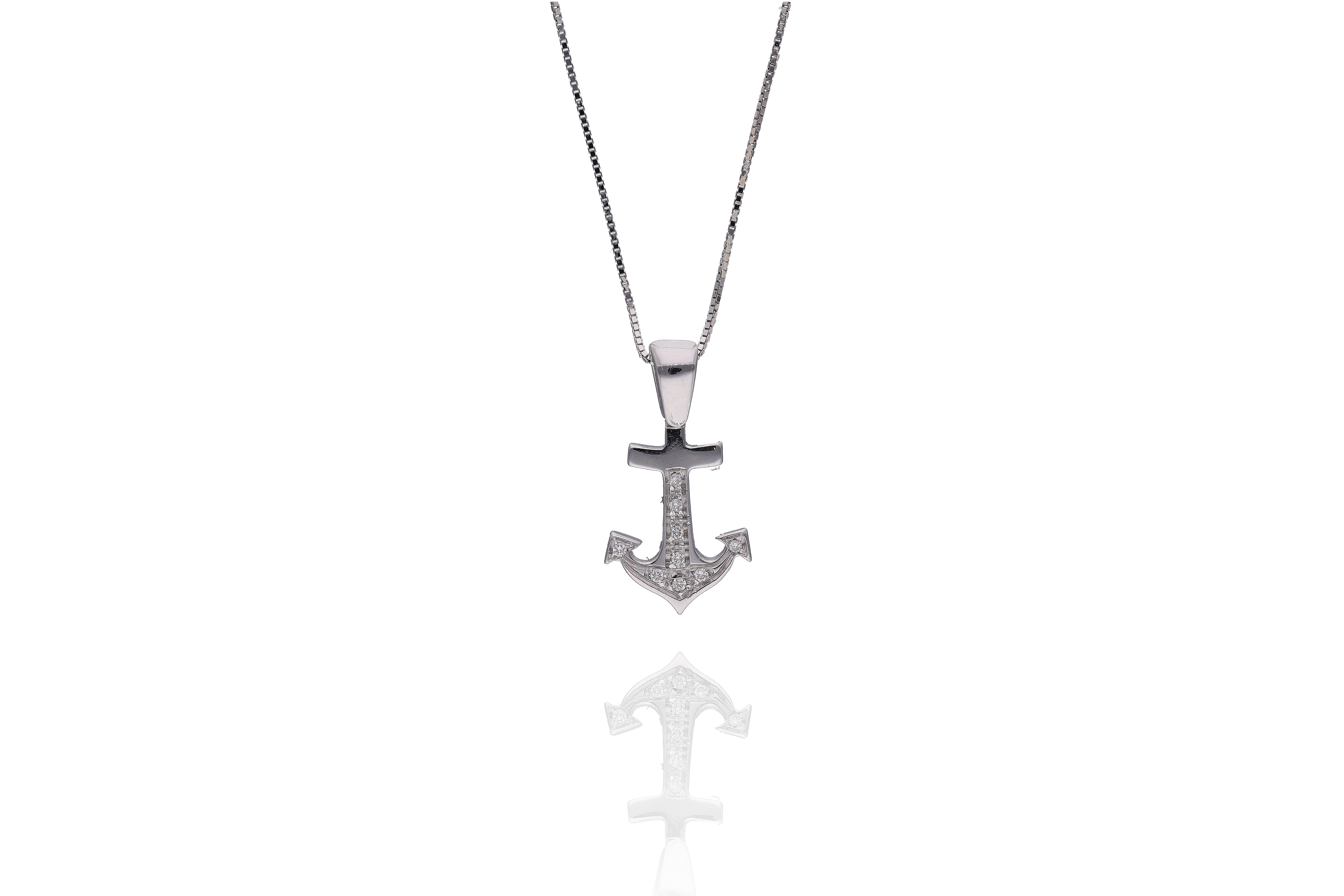 Collana con ciondolo e diamanti - Asta Preziosi