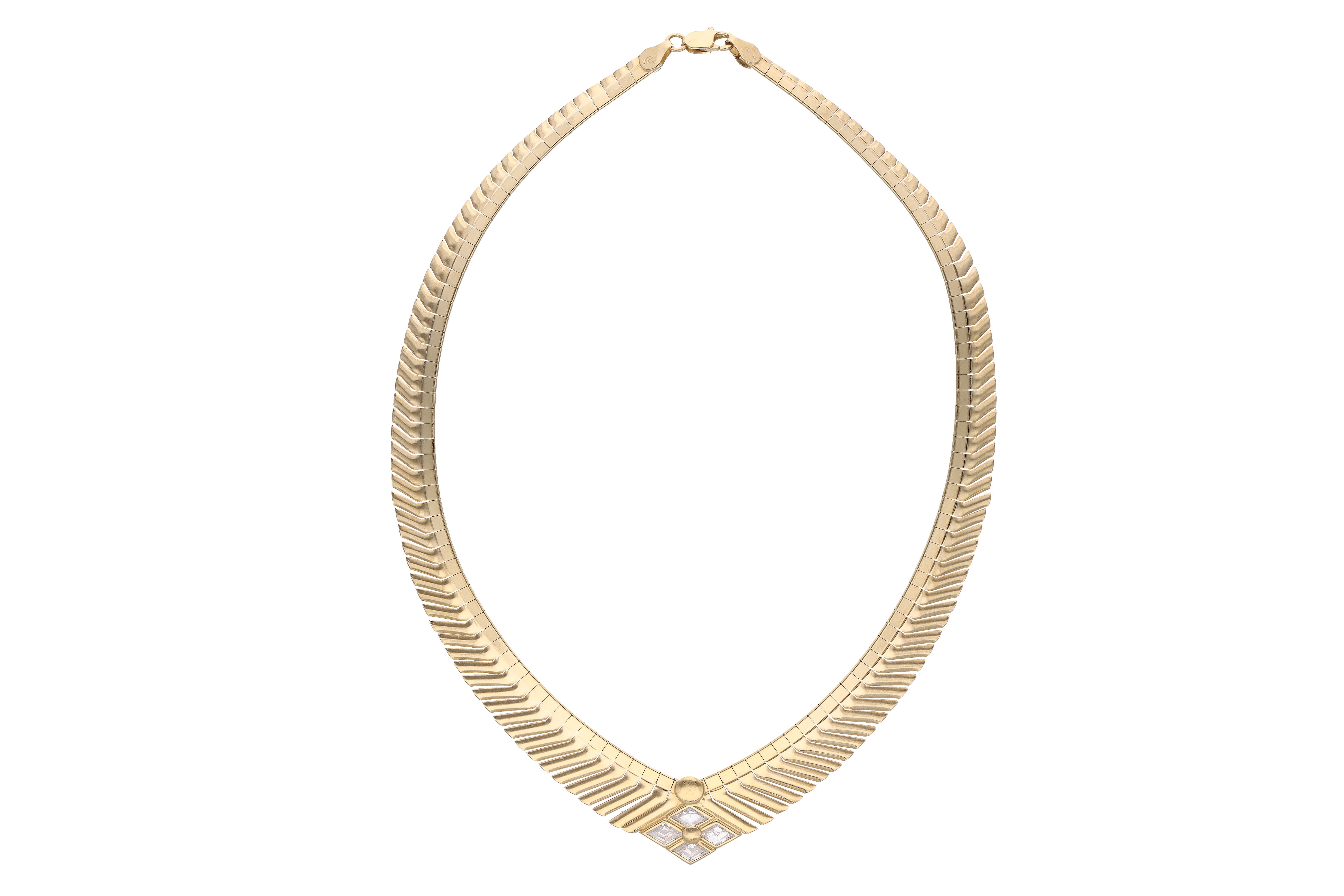 Collana con pietre - Asta Preziosi