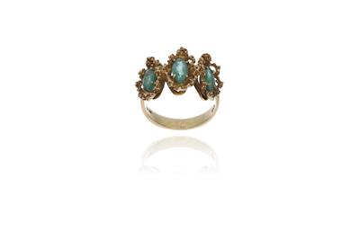 Anello con smeraldi - Asta Preziosi Anello con smeraldi - Asta Preziosi