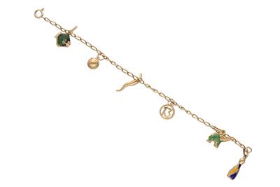 Bracciale con smalti - Asta Preziosi Bracciale con smalti - Asta Preziosi