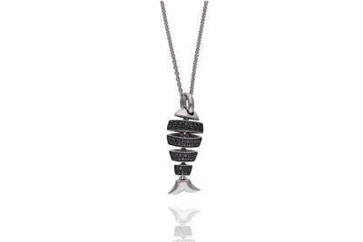 Collana e ciondolo con diamanti - Asta Preziosi Collana e ciondolo con diamanti - Asta Preziosi
