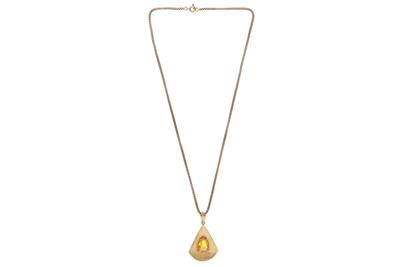 Collana e ciondolo con pietra - Asta Preziosi Collana e ciondolo con pietra - Asta Preziosi