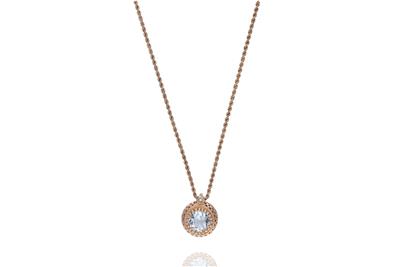 Moonlight, collana con acquamarina