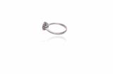 Anello con diamanti e pietra - Asta Preziosi