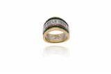 Anello con diamanti e smeraldi - Asta Preziosi Anello con diamanti e smeraldi - Asta Preziosi