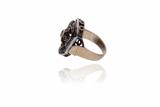 Anello con diamanti e smeraldi - Asta Preziosi Anello con diamanti e smeraldi - Asta Preziosi