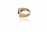 Anello con diamanti e zaffiro - Asta Preziosi Anello con diamanti e zaffiro - Asta Preziosi