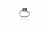 Anello con smeraldo e diamanti - Asta Preziosi Anello con smeraldo e diamanti - Asta Preziosi