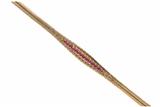 Bracciale con rubini e pietra - Asta Preziosi