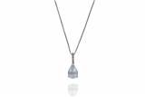 Collana con acquamarina e diamanti - Asta Preziosi Collana con acquamarina e diamanti - Asta Preziosi