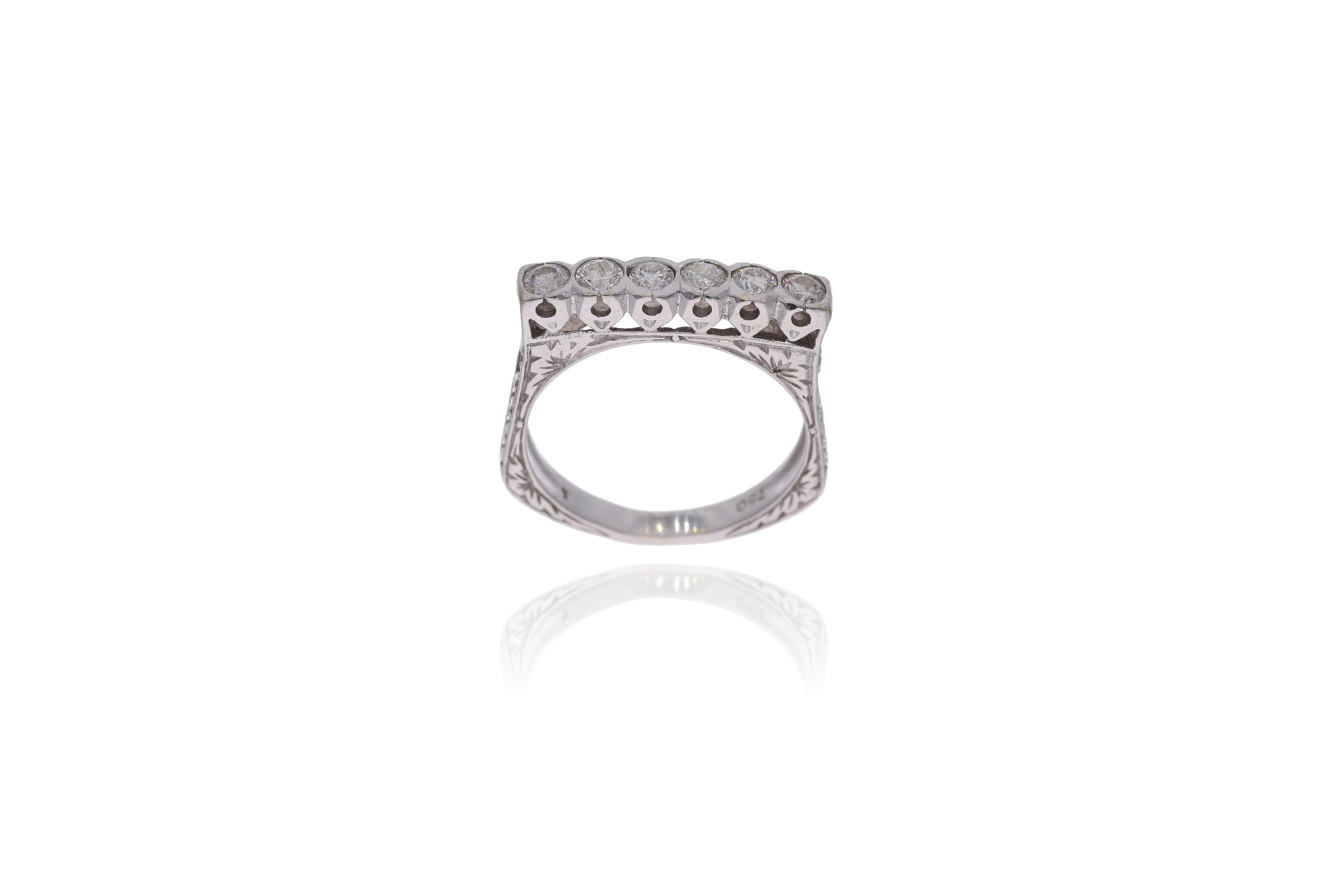 Anello con diamanti - Asta Preziosi