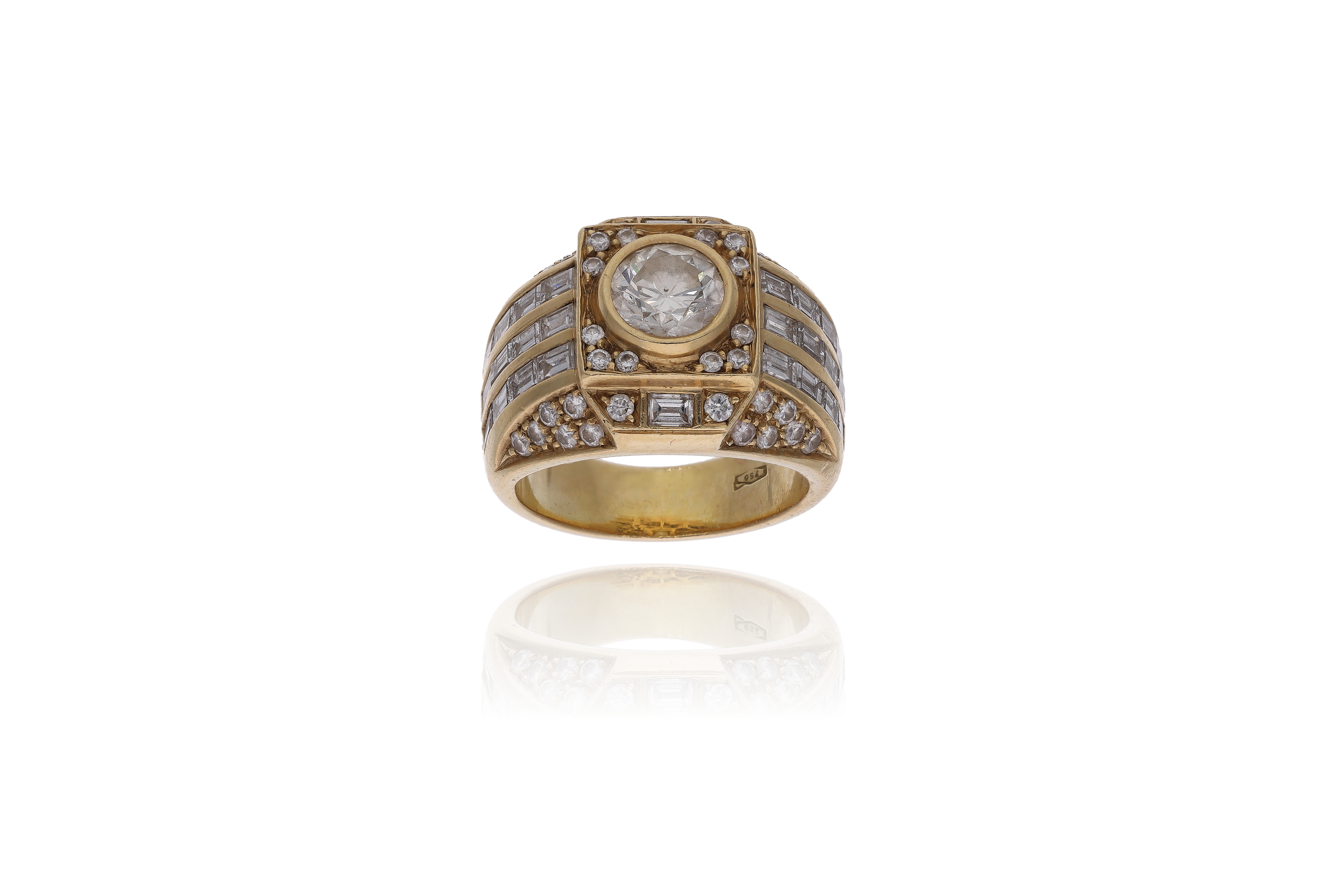 Anello con diamanti - Asta Preziosi