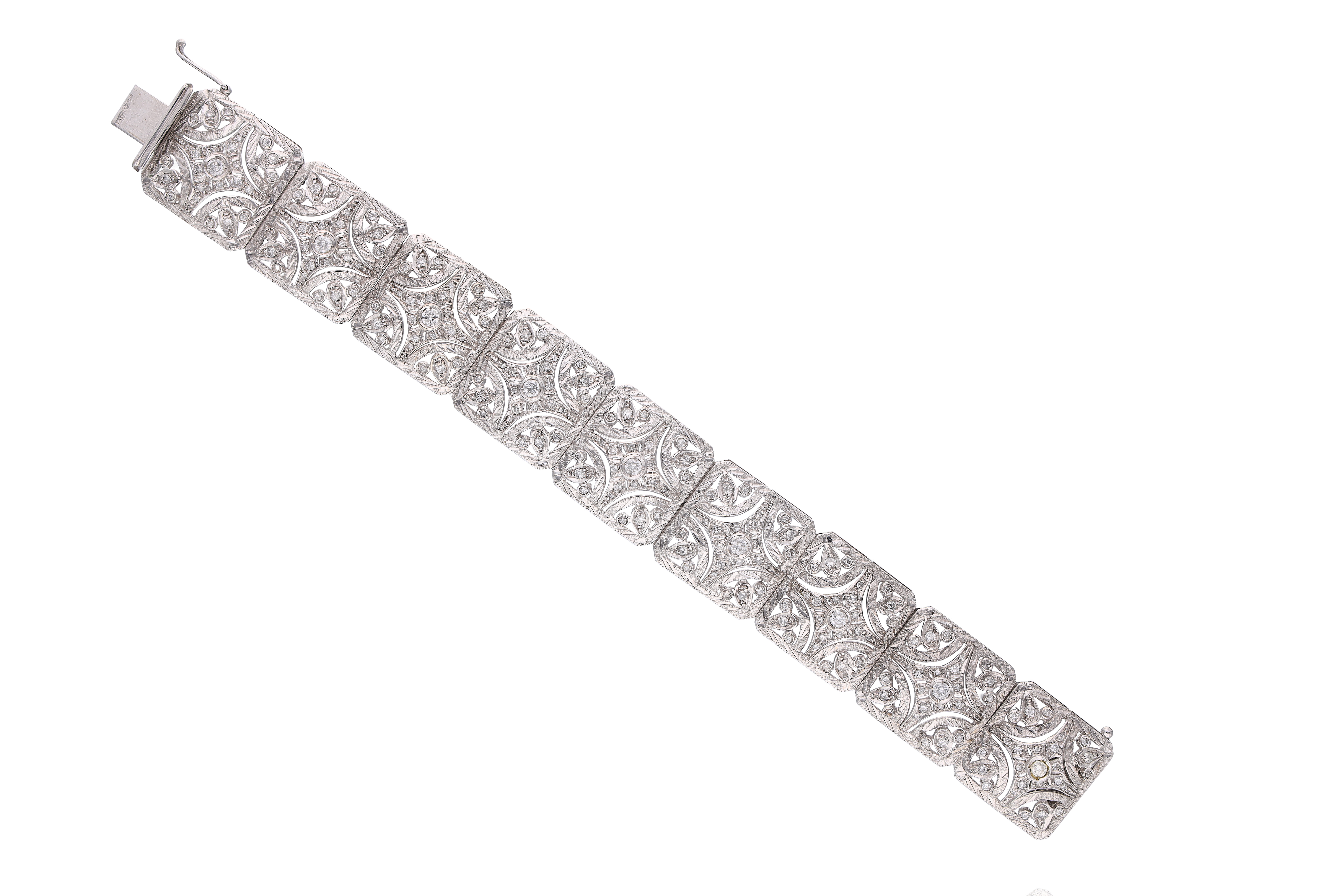 Bracciale con diamanti - Asta Preziosi