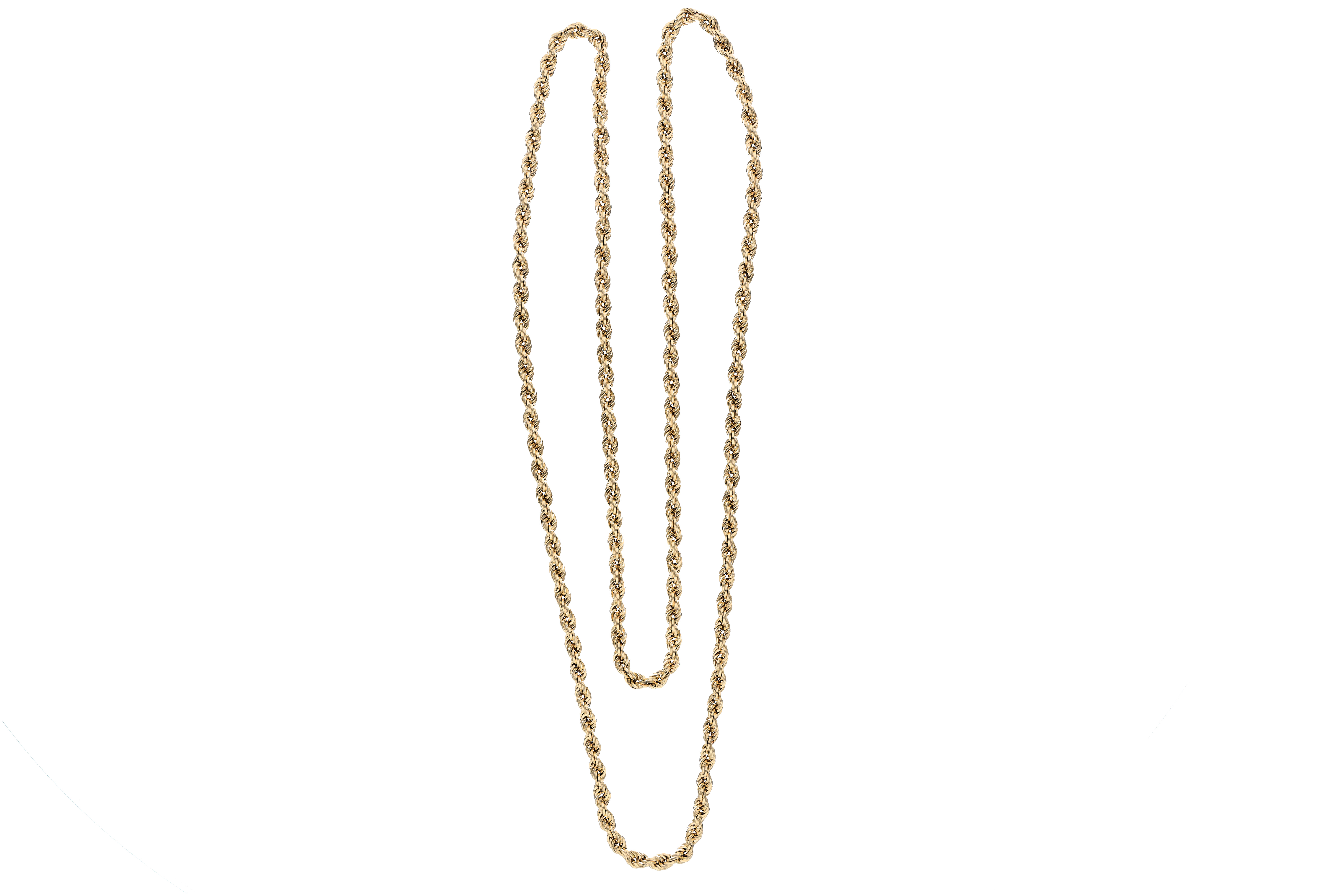 Collana con maglia intrecciata - Asta Preziosi
