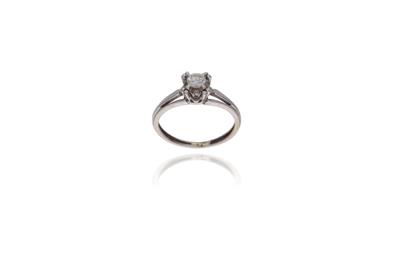 Anello con diamante - Asta Preziosi Anello con diamante - Asta Preziosi