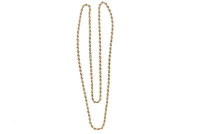 Collana con maglia intrecciata - Asta Preziosi Collana con maglia intrecciata - Asta Preziosi