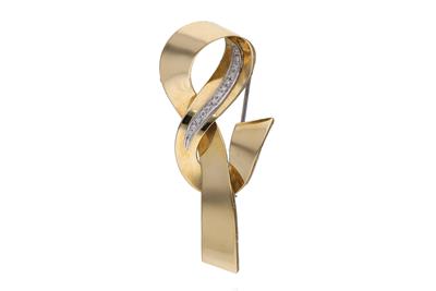 Spilla con diamanti - Asta Preziosi Spilla con diamanti - Asta Preziosi