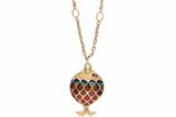 Collana con smalti - Asta Preziosi Collana con smalti - Asta Preziosi