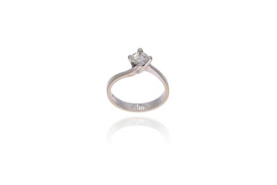 Anello con diamante - Asta Preziosi