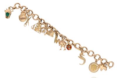 Bracciale con pendenti - Asta Preziosi