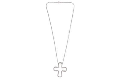 Collana e ciondolo con diamanti - Asta Preziosi