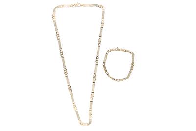 Parure collana e bracciale in oro - Asta Preziosi