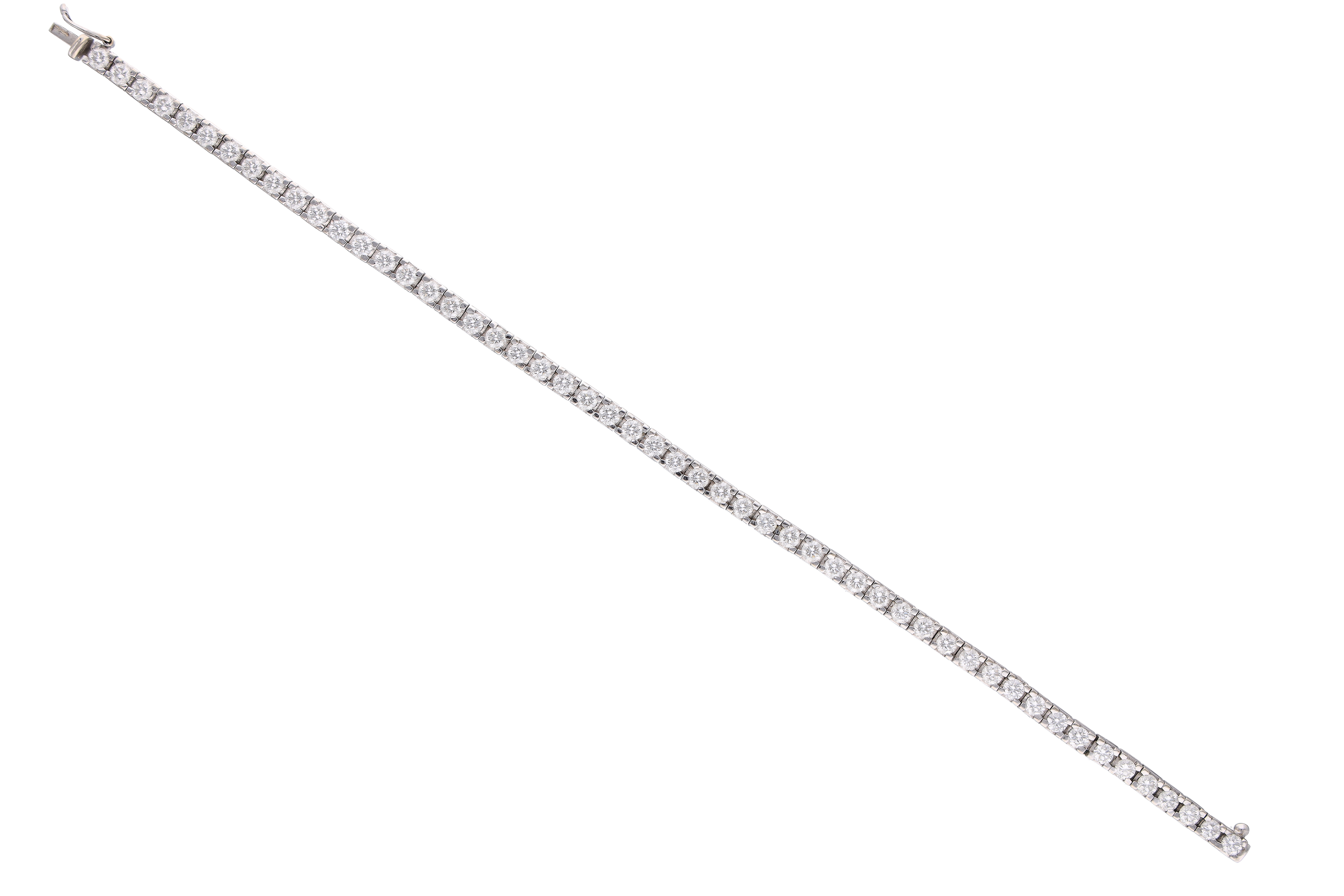 Bracciale con diamanti - Asta Preziosi