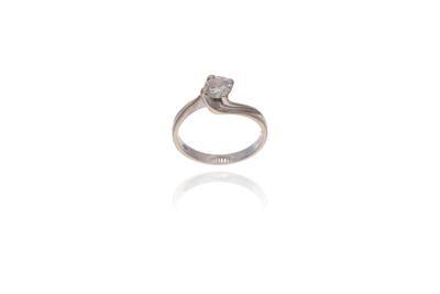 Anello con diamante - Asta Preziosi
