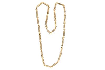 Collana con maglie modulari in oro - Asta Preziosi