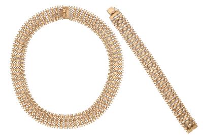 Parure composta da collana e bracciale - Asta Preziosi