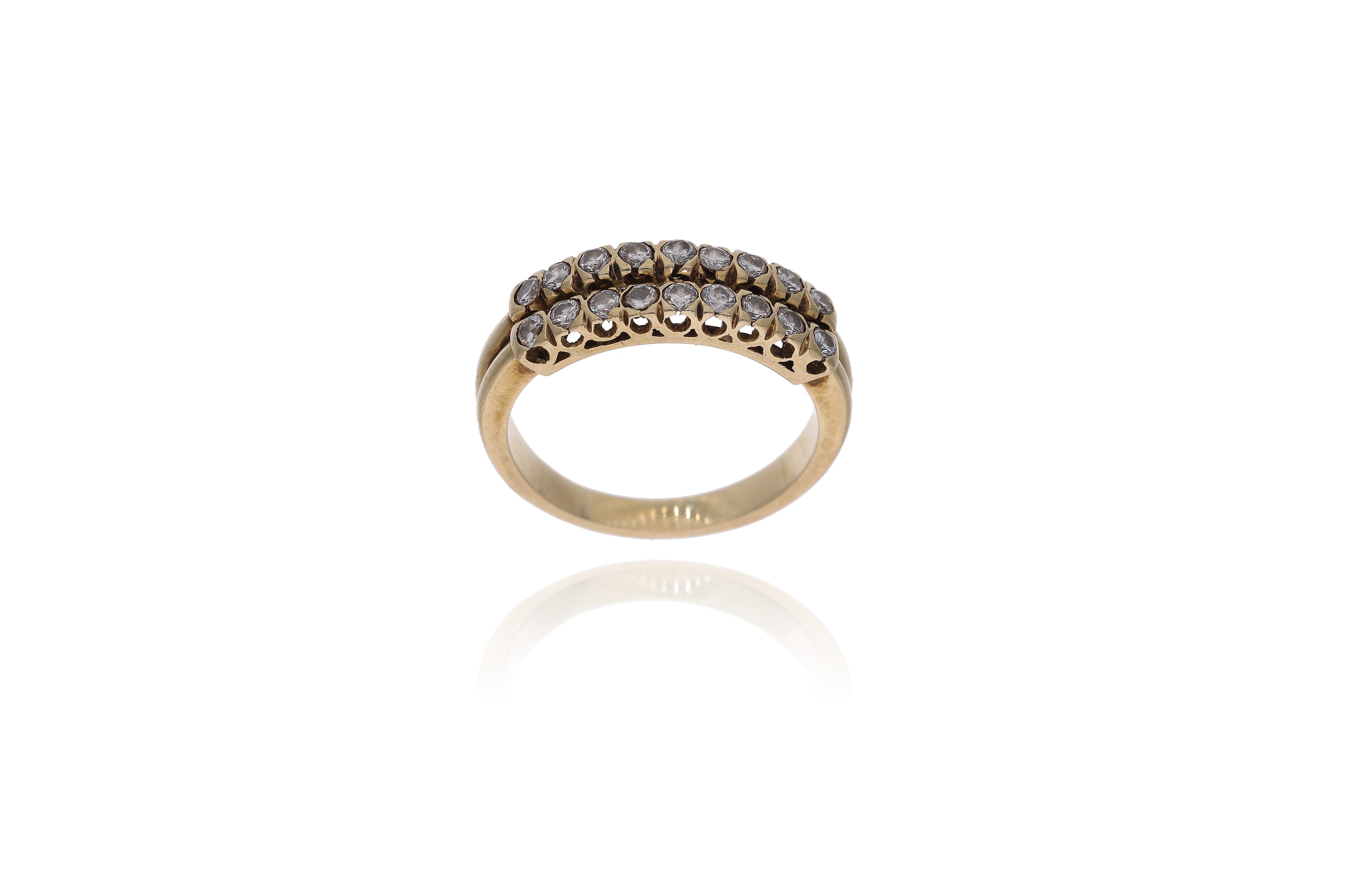 Anello con diamanti - Asta Preziosi