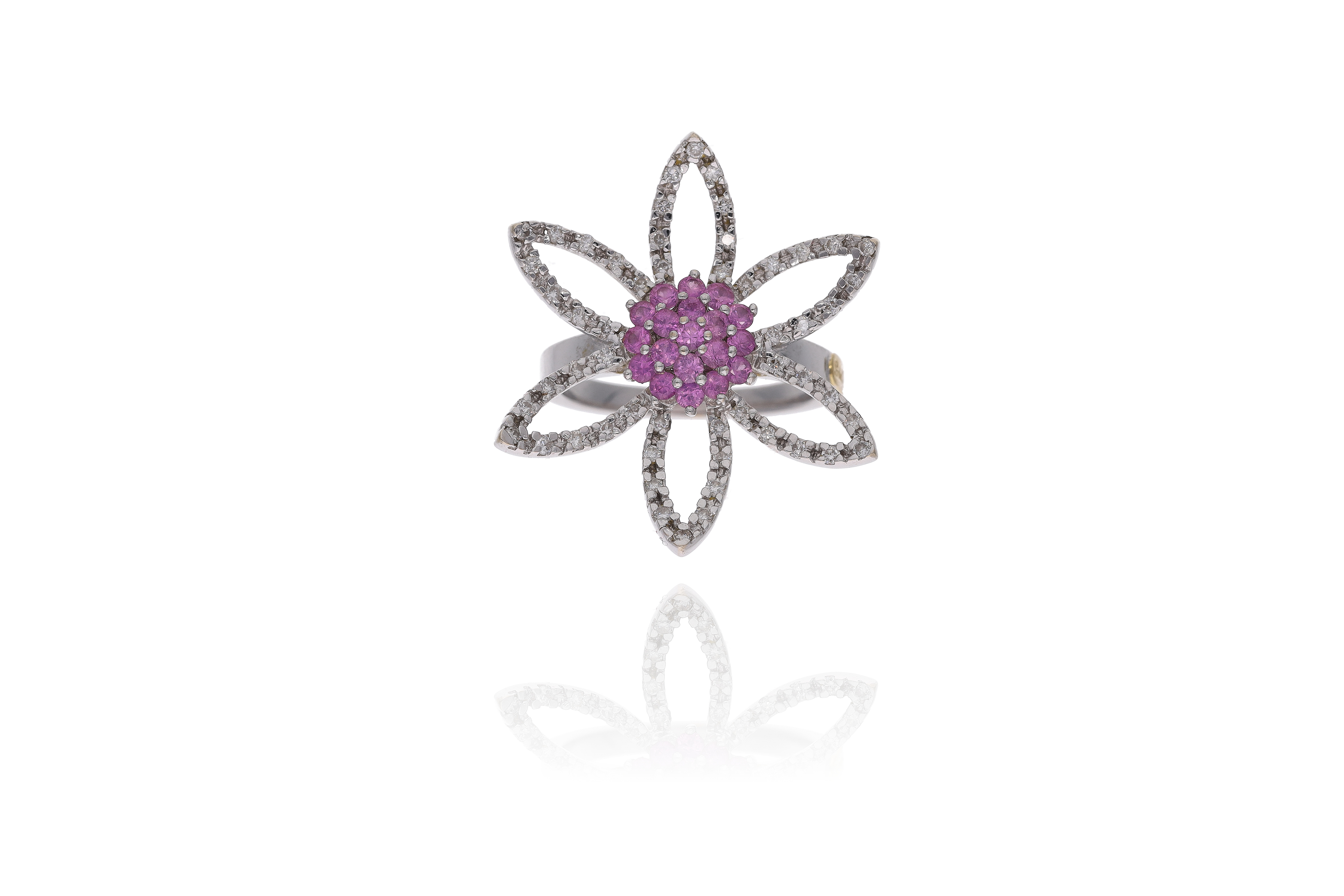 Anello con diamanti e pietre - Asta Preziosi