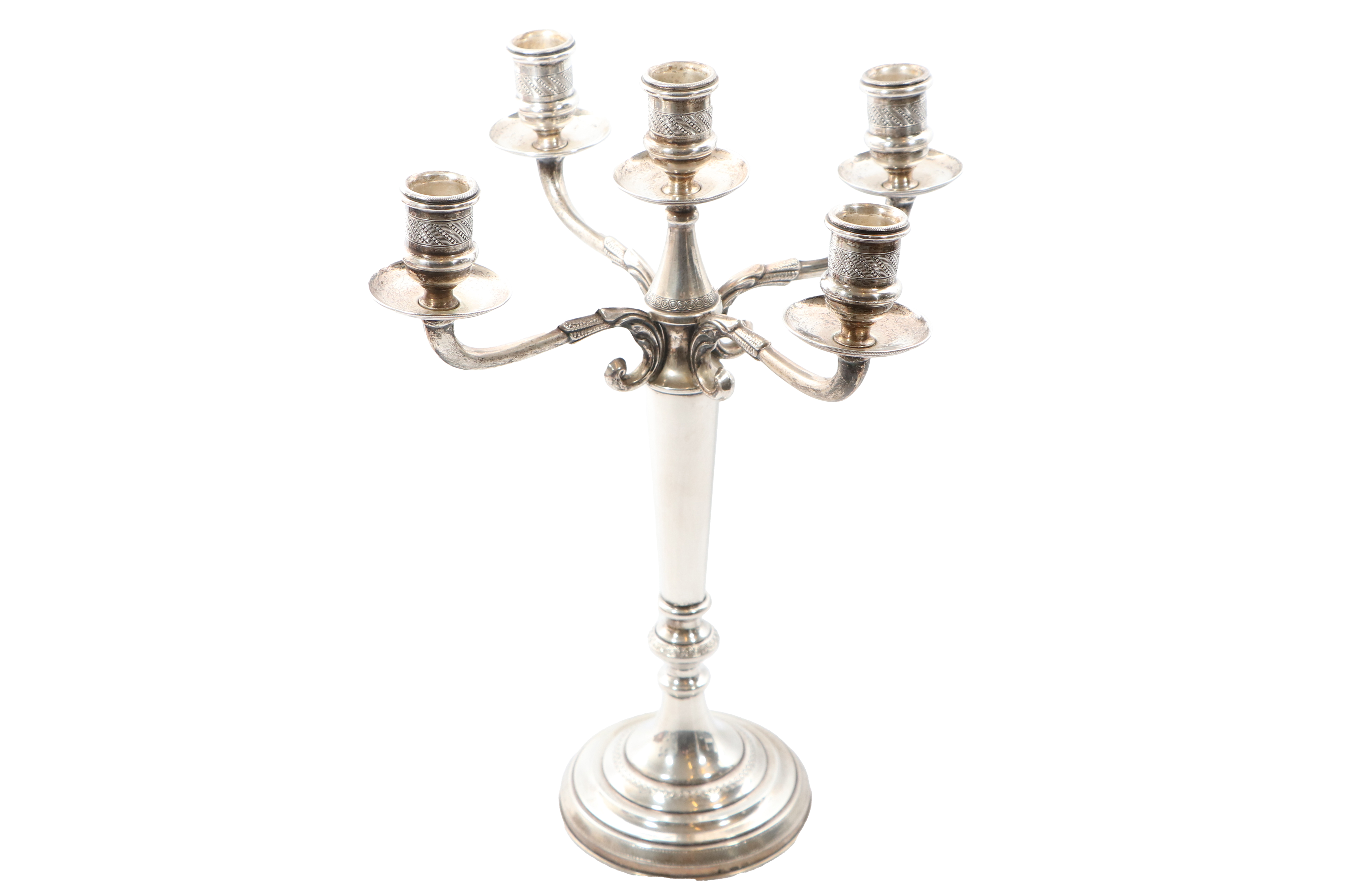Candelabro in argento - Asta Preziosi