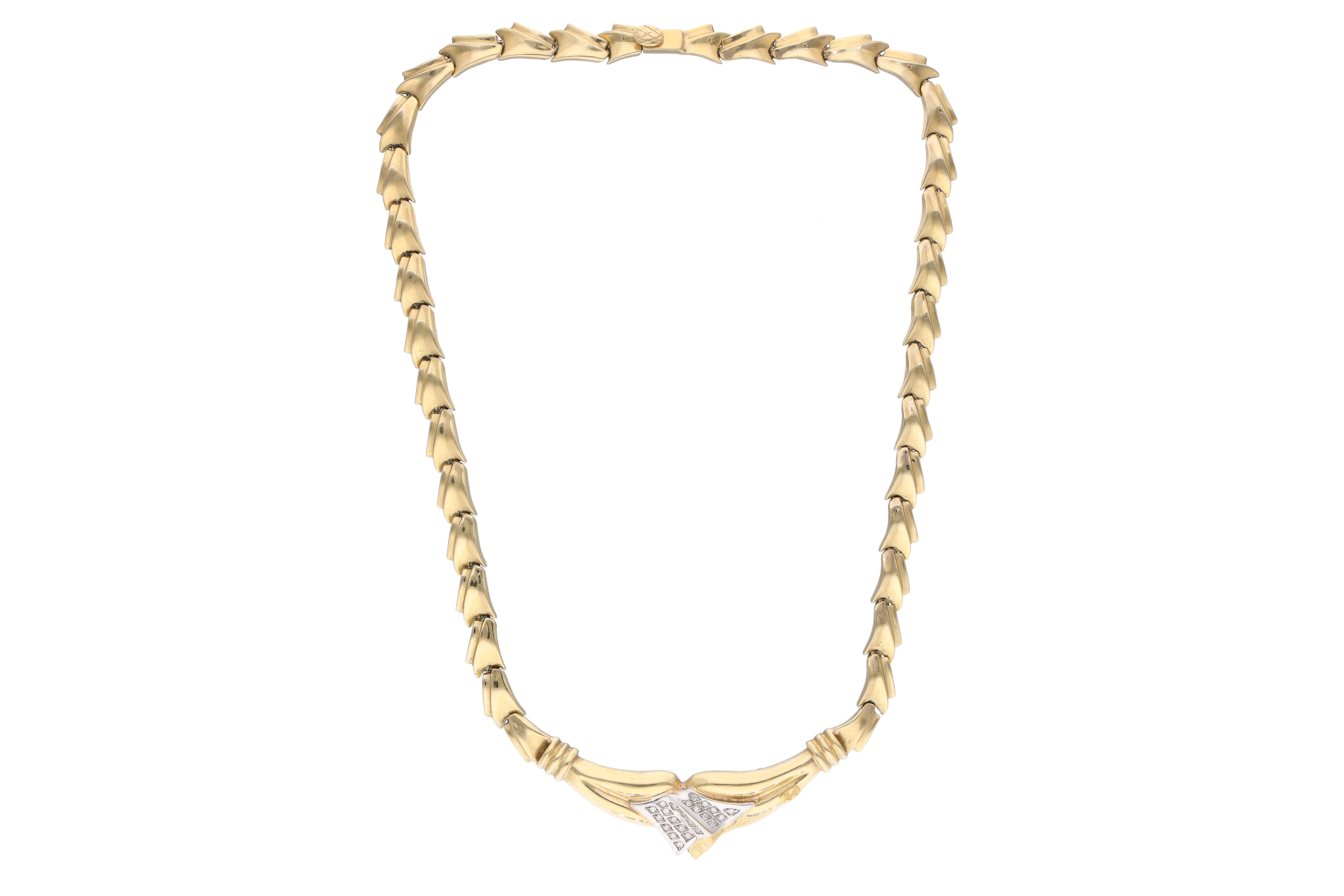 Recarlo parure collana e anello con diamanti - Asta Preziosi