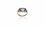 Anello con cordierite e diamanti - Asta Preziosi Anello con cordierite e diamanti - Asta Preziosi