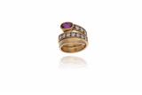 Anello con diamanti e rubino - Asta Preziosi Anello con diamanti e rubino - Asta Preziosi