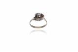 Anello con diamanti e smalto - Asta Preziosi Anello con diamanti e smalto - Asta Preziosi