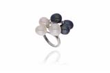 Parure anello e collana con perle e diamanti - Asta Preziosi Parure anello e collana con perle e diamanti - Asta Preziosi