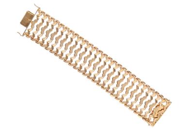 Bracciale fascia in oro - Asta Preziosi
