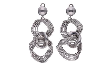 Paio di orecchini in oro - Asta Preziosi