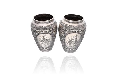 Vasetti in argento - Asta Preziosi