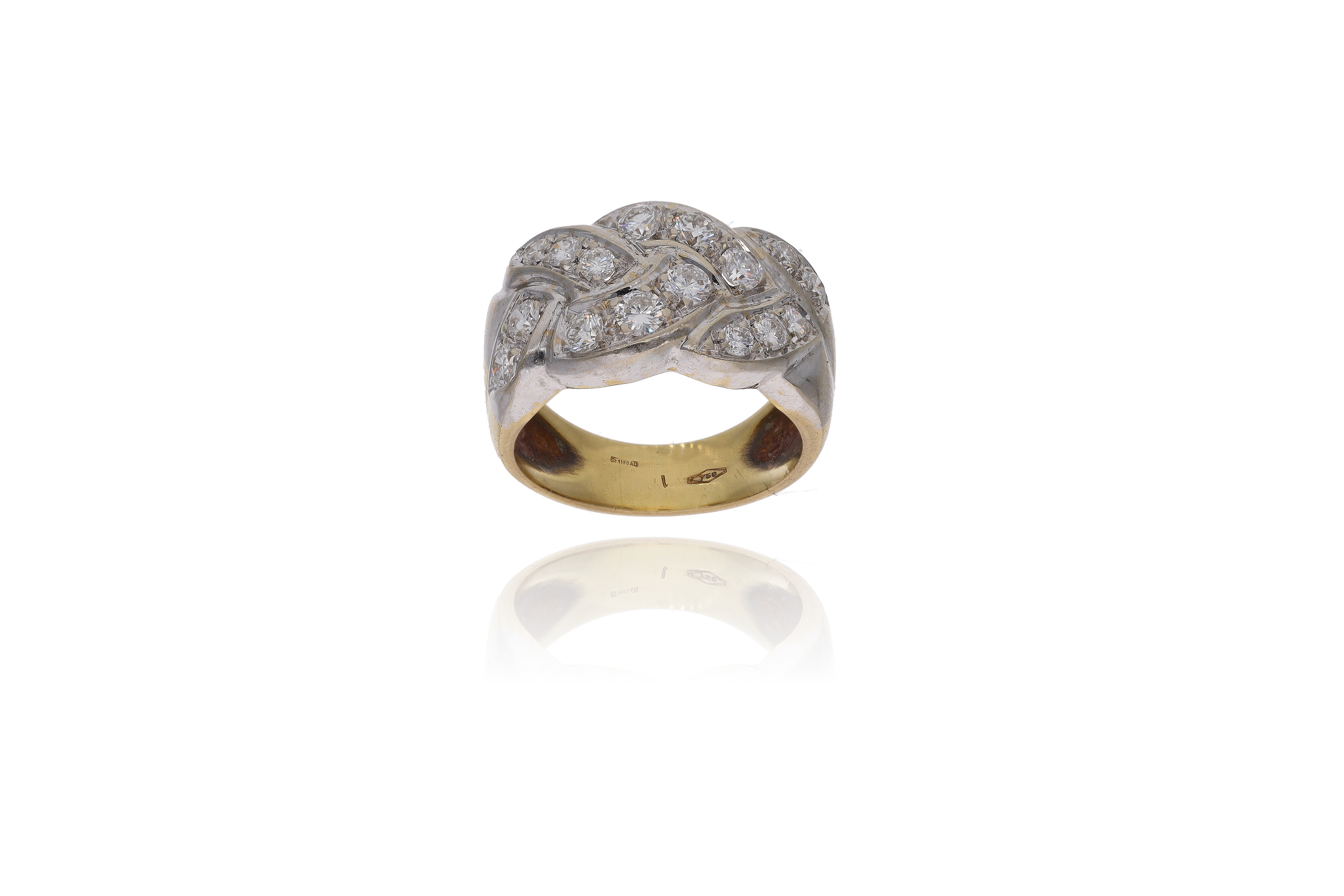 Anello con diamanti - Asta Preziosi