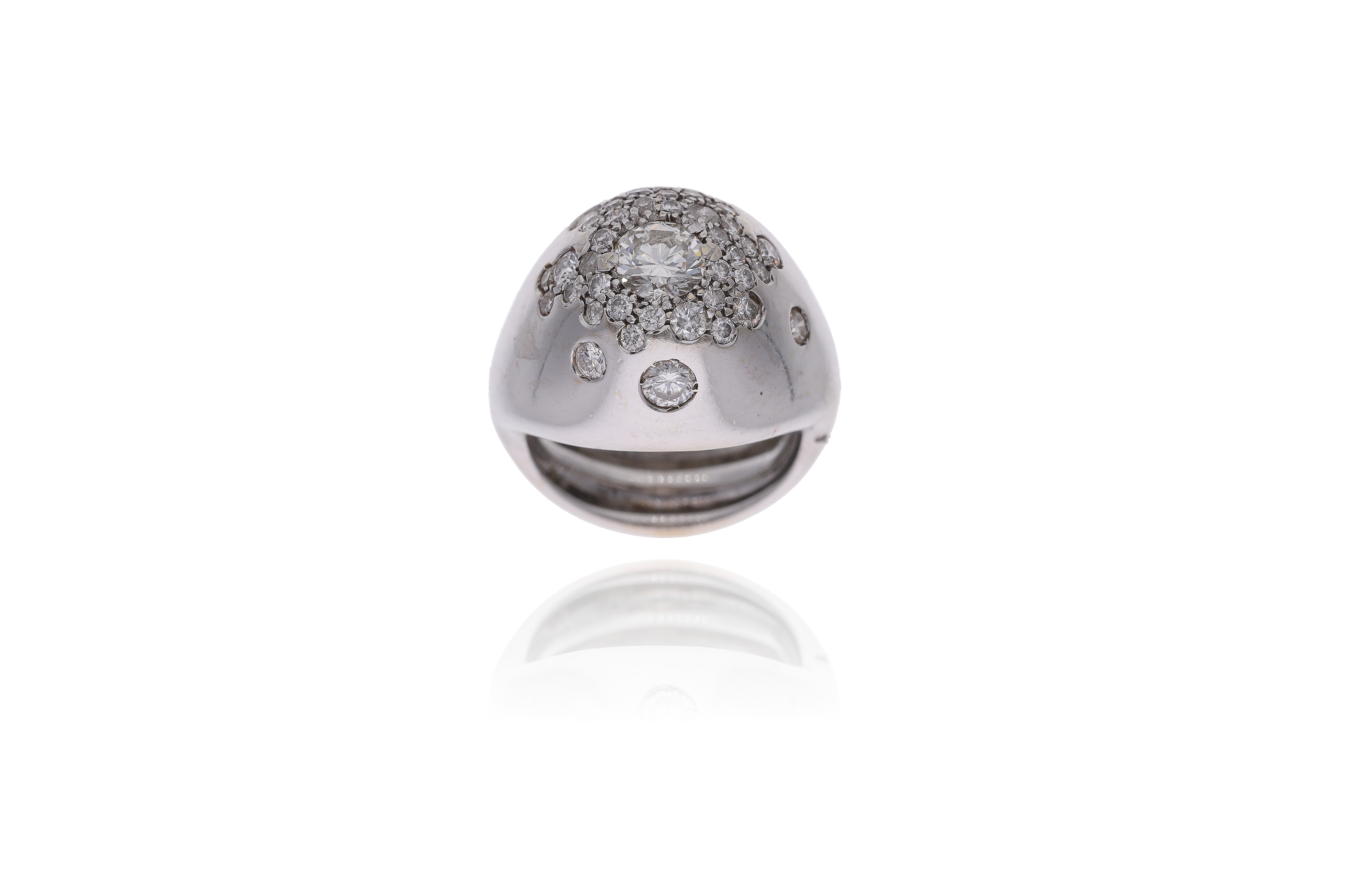Anello con diamanti - Asta Preziosi