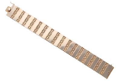 Bracciale fascia in oro - Asta Preziosi