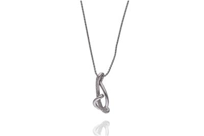 Collana con ciondolo con diamanti - Asta Preziosi Collana con ciondolo con diamanti - Asta Preziosi