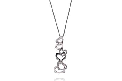 Collana con ciondolo con diamanti - Asta Preziosi Collana con ciondolo con diamanti - Asta Preziosi