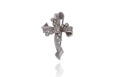 Spilla con diamanti - Asta Preziosi Spilla con diamanti - Asta Preziosi